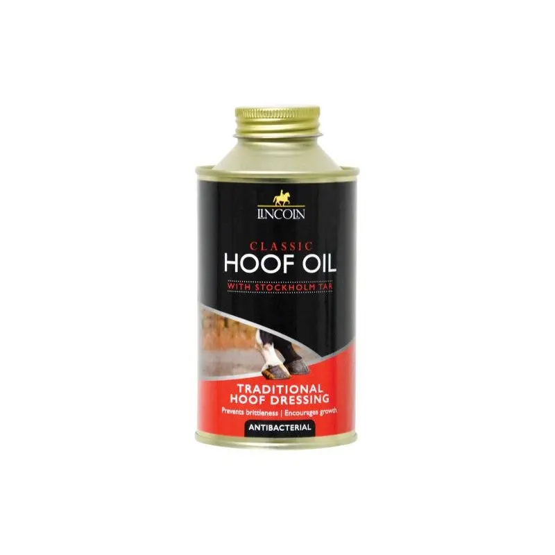 Lincoln Classic Hoof Oil For Horses - Litre Bottle Size 1