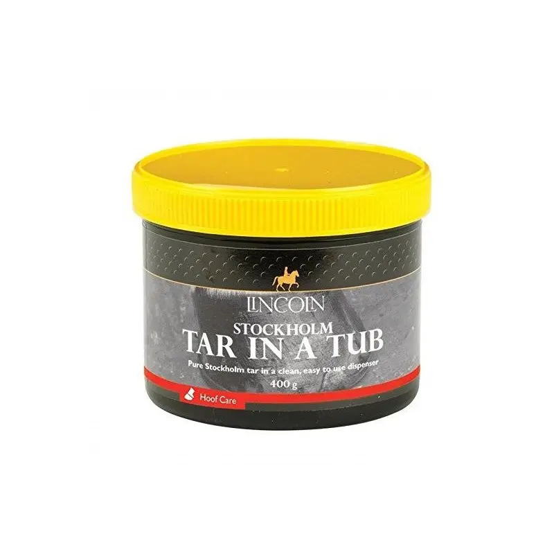 Lincoln Stockholm Tar In A Tub For Horses - Tub 400G