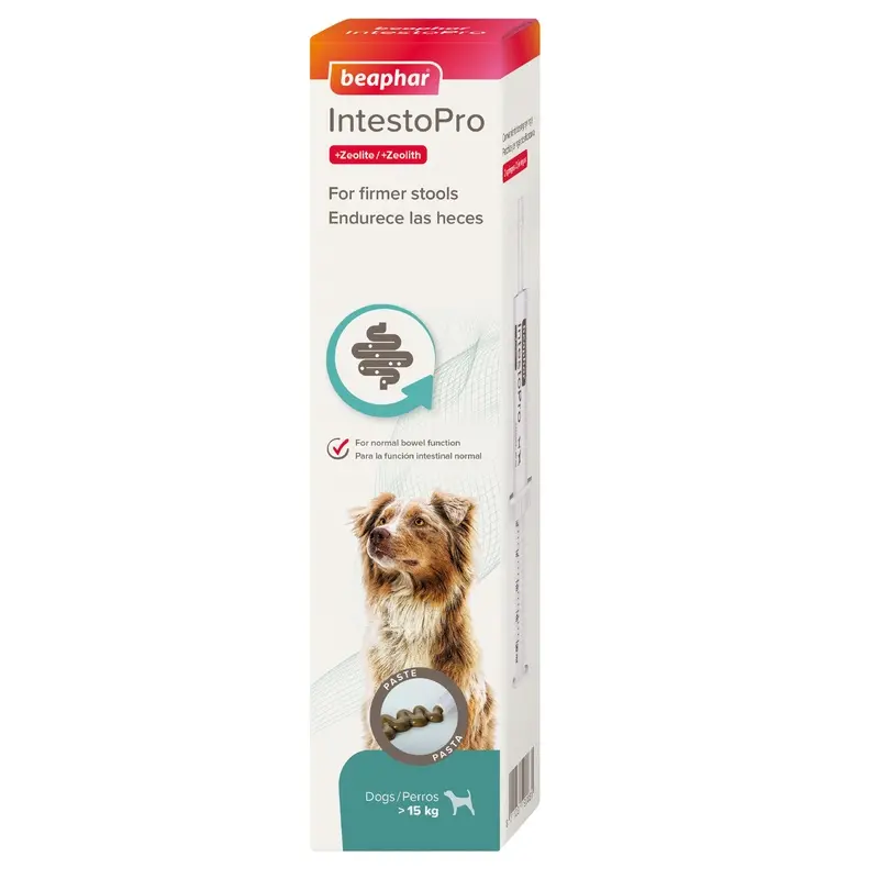 Beaphar Intestopro Stool Firming Paste For Medium & Large Dogs >15Kg 20Ml