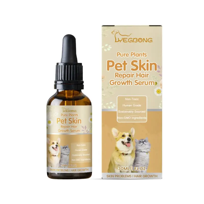 Flemye (30Ml) Pet Skin Repair Essence Cat And Dog Skin Repair Itching Essence 30Ml