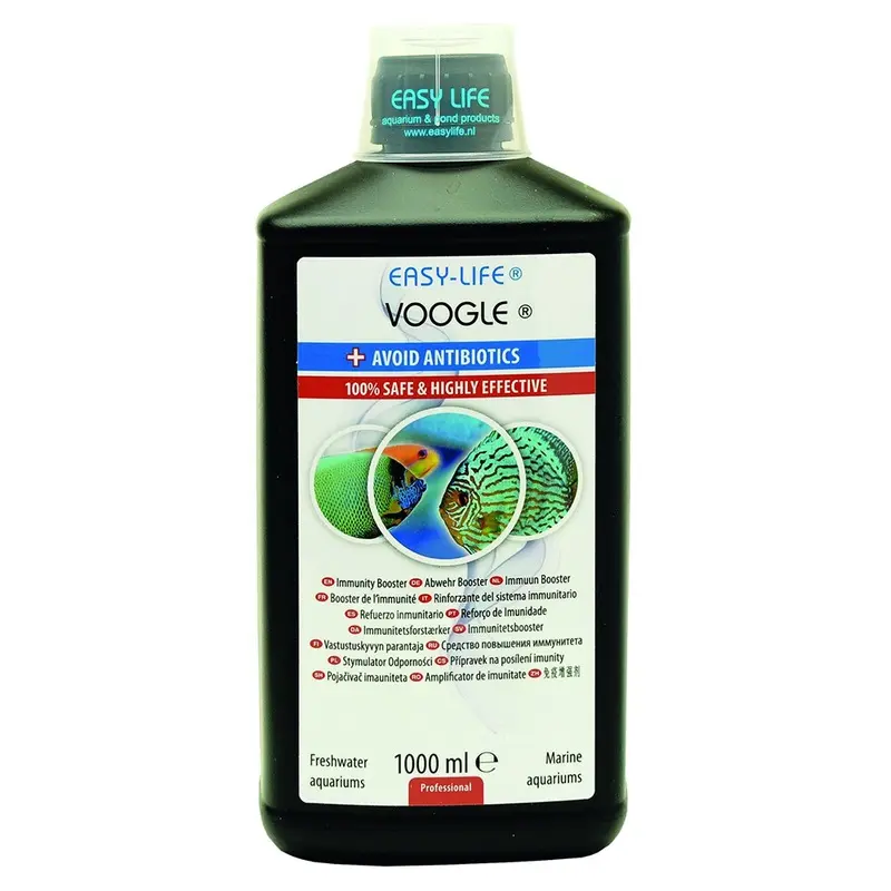 Easy-Life Voogle 1000ml (1Ltr) Aquarium Fish Tank Immune Heal Health Booster