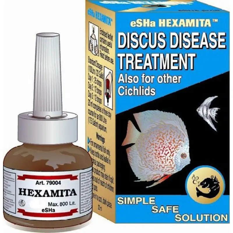 Esha Hexamita Discuss & Cichlid Disease Aquarium Treatment 20ml