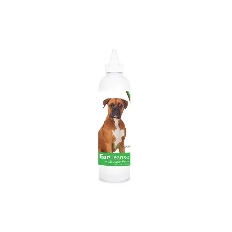 Healthy Breeds 840235103011 8 Oz Boxer Ear Cleanse With Aloe Vera Cucumber Melon 8Oz