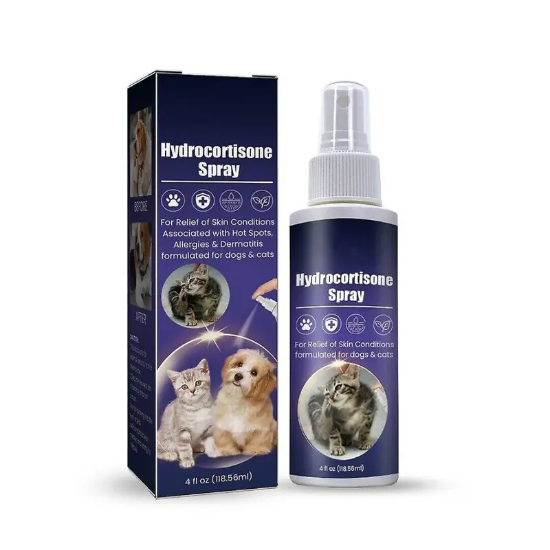 Hydrocortisone Spray Pet Anti Itching Spray For Dogs And Cats