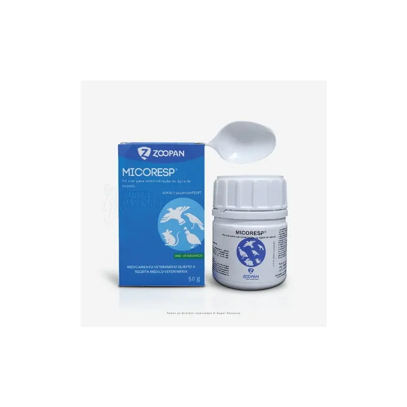 New Zoopan Micoresp Treatment For Birds Racing Pigeon By 50G