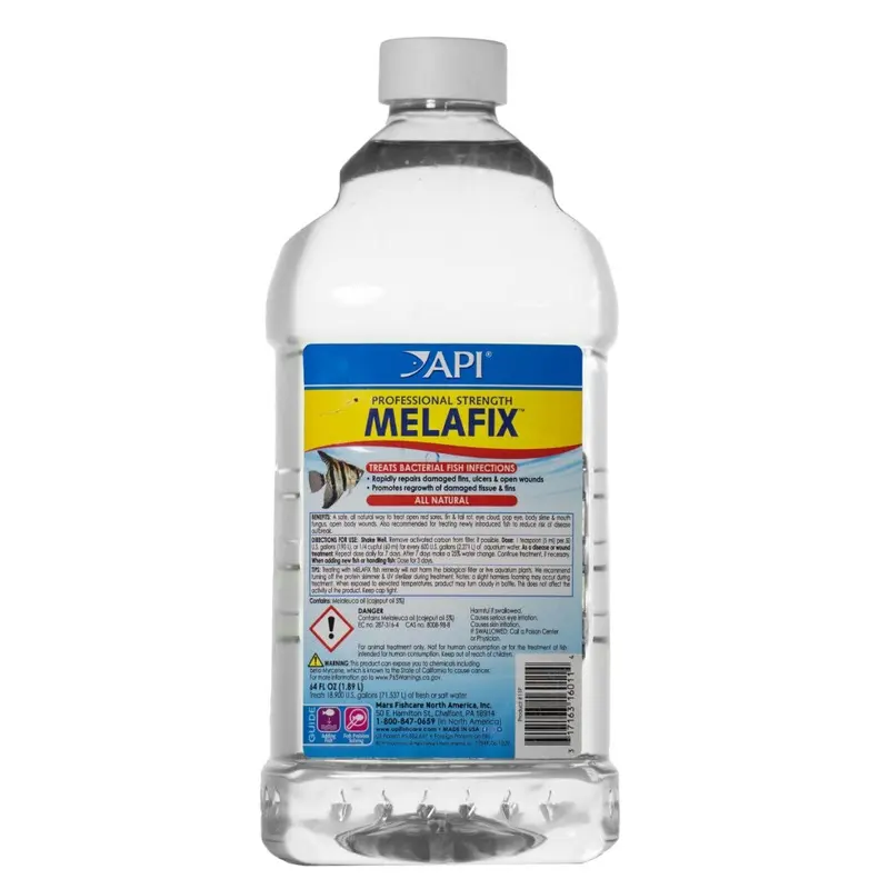 Api Melafix Freshwater Fish Bacterial Infection Remedy 1.87-Liter Bottle