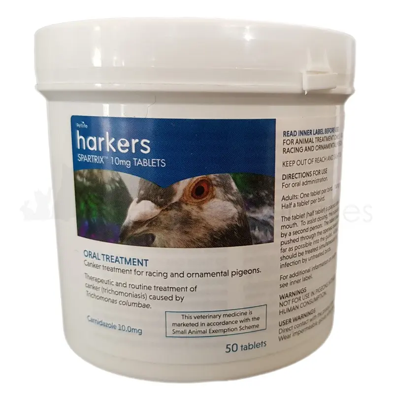 Pet Life Harkers Spartrix 50 Tablets