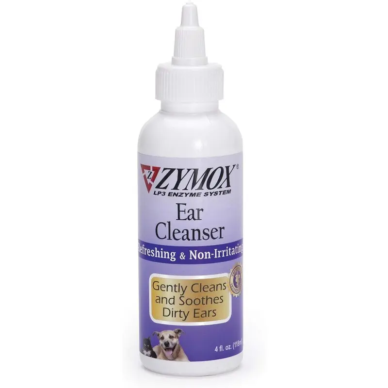 Zymox Ear Cleanser Solution For Dogs And Cats 4Oz