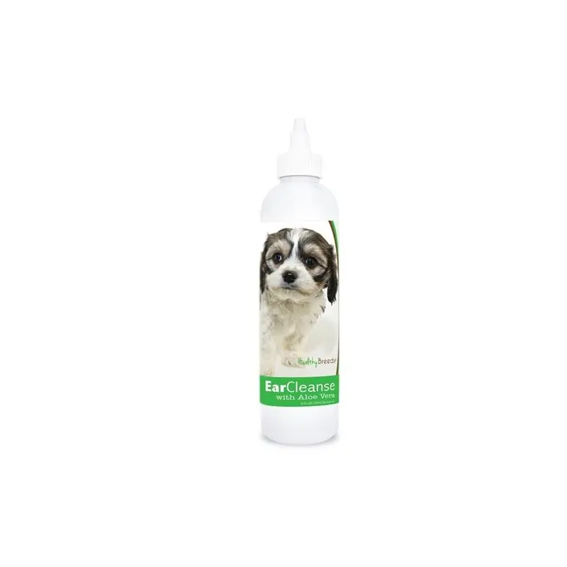 Pamperedpets 8 Oz Cavachon Ear Cleanse With Aloe Vera Cucumber Melon 8Oz