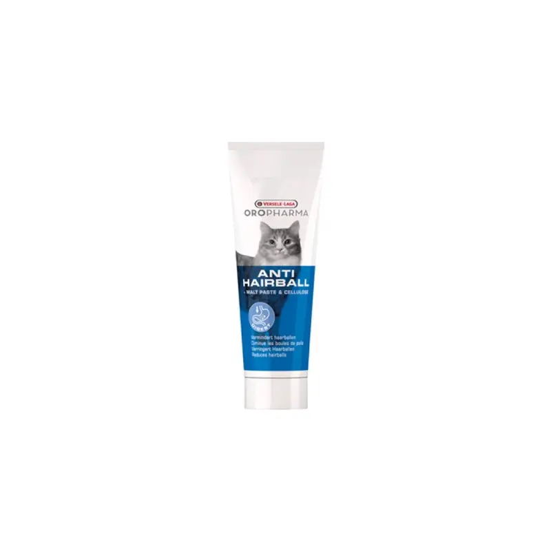 Versele-Laga Oropharma Cat Anti Hairball Malt Paste & Cellulose 100G