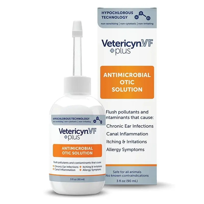 Vetericyn Plus Vf Otic Cleanser - 90Ml