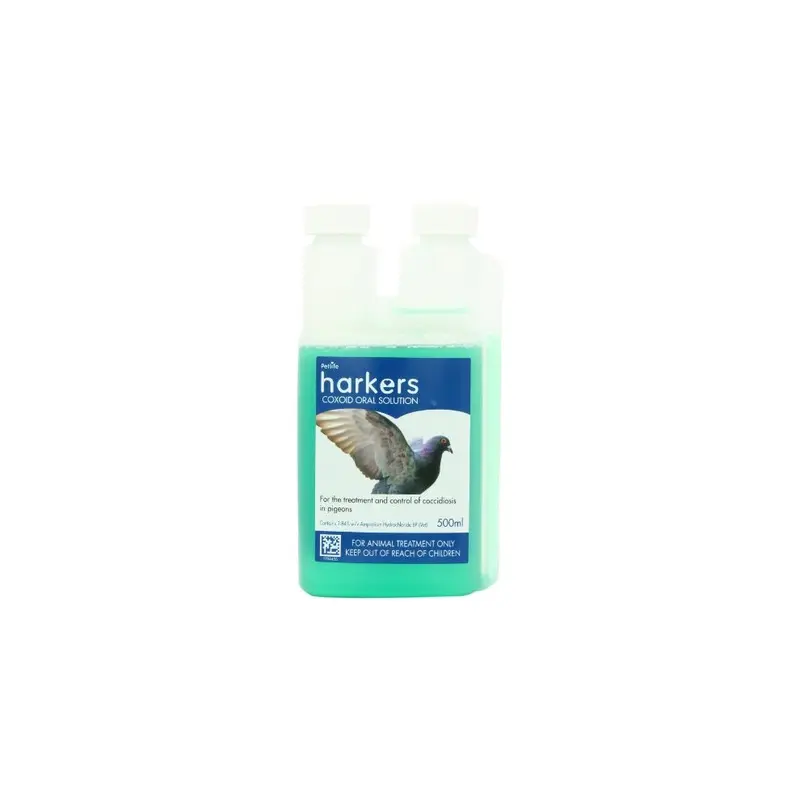 Harkers Petlife Coxoid Coccidiosis Treatment For Pigeon 500 Ml