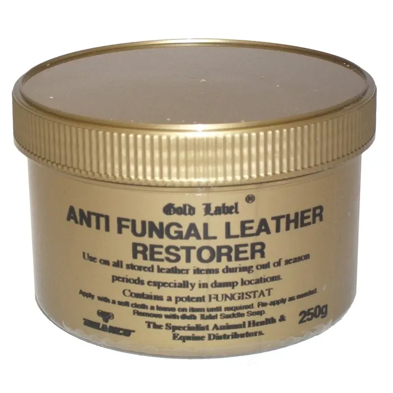 Label Anti Fungal Leather Restorer - Gold 250G