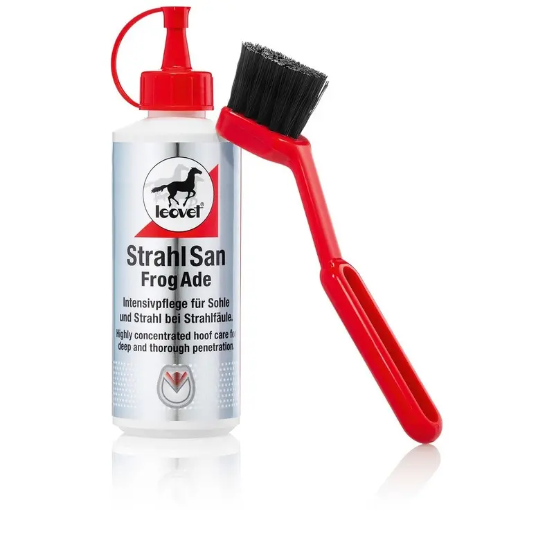 Leovet Frogade With Brush Equine Hoof Care - 200Ml