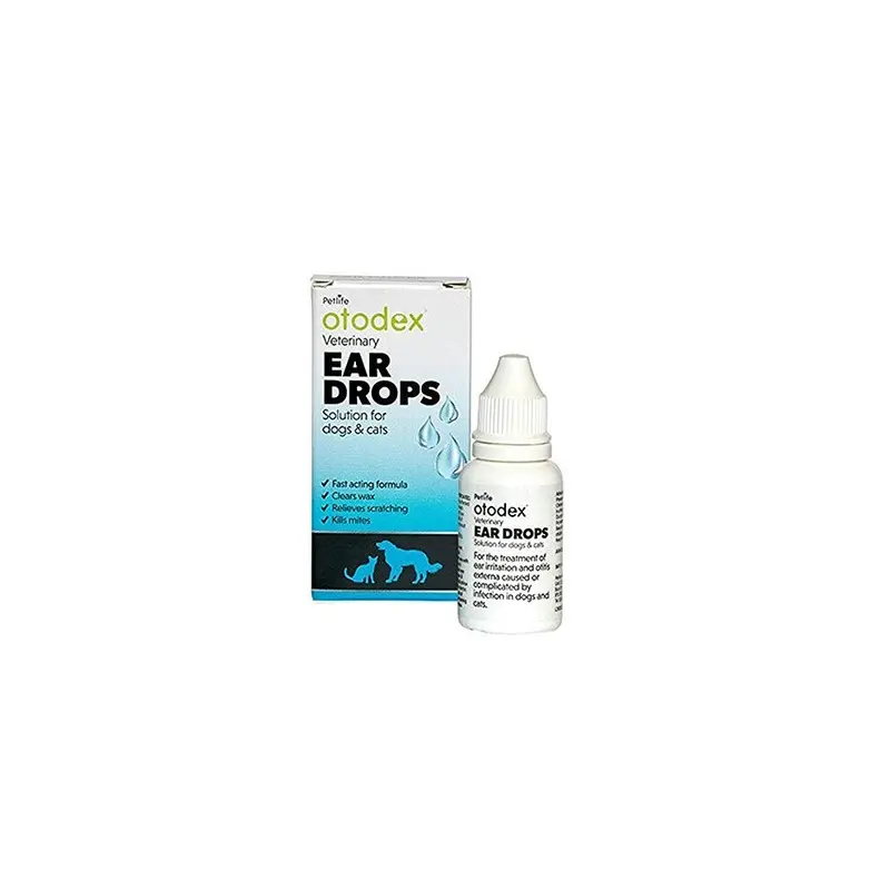 Petlife Otodex Veterinary Eardrops For Pet, 14 Ml 14Ml
