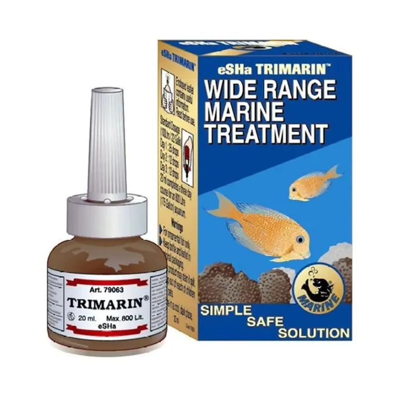 Esha Trimarin Wide Range Marine Treatment (No Inverts) - 20Ml