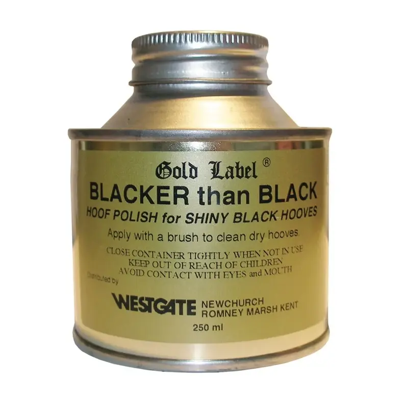 Gold Label Unisex Black Er Than