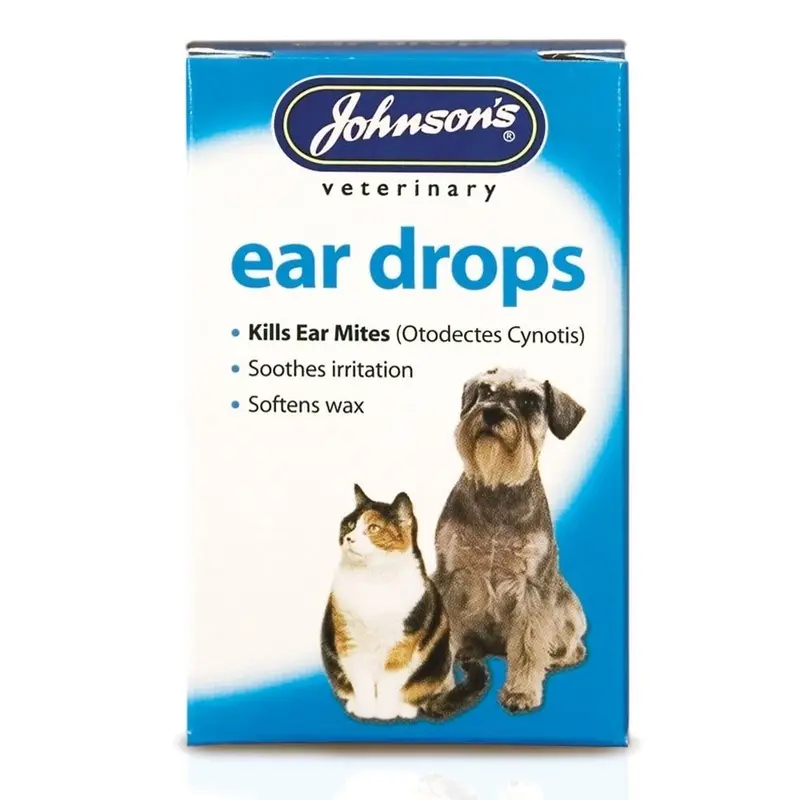 Johnsons Ear Drops For Cats & Dogs - : 15Ml
