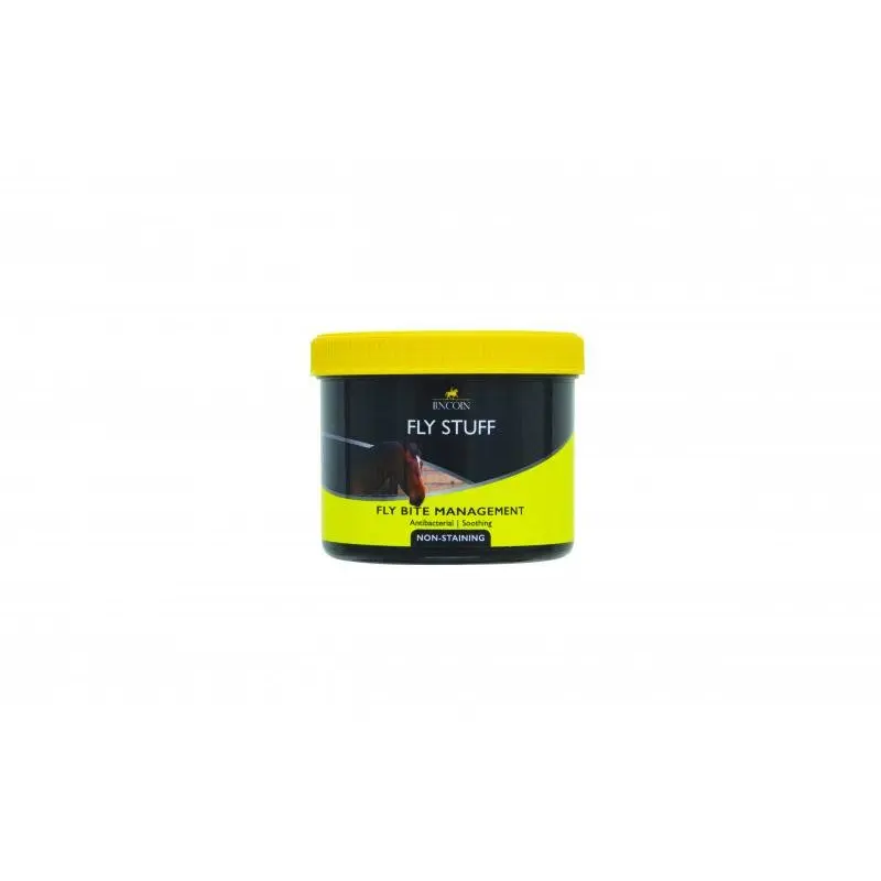 Lincoln Fly Stuff For Horses - Tub Cream/Yellow 400G