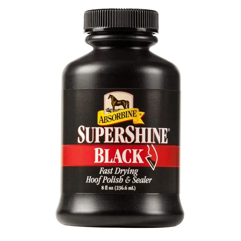 Absorbine Supershine For Horses - Bottle Black 237Ml