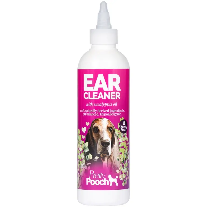 Pretty Pooch (1 X 250Ml) Dog Ear Cleaner Cruelty Free Drops Size 1