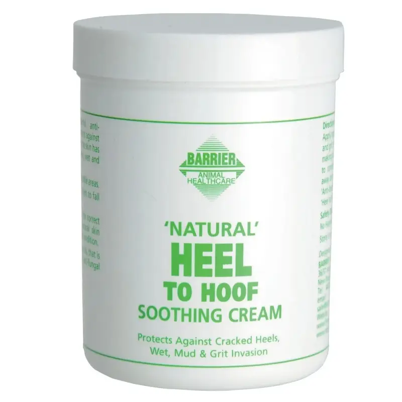 Barrier Equine Unisex Black Barrier Heel To Hoof Soothing Cream Medium