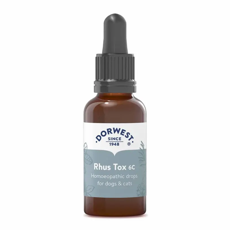 Dorwest Herbs Rhus Tox 6C Homoeopathic Liquid Remedy for Dogs & Cats - 15ml