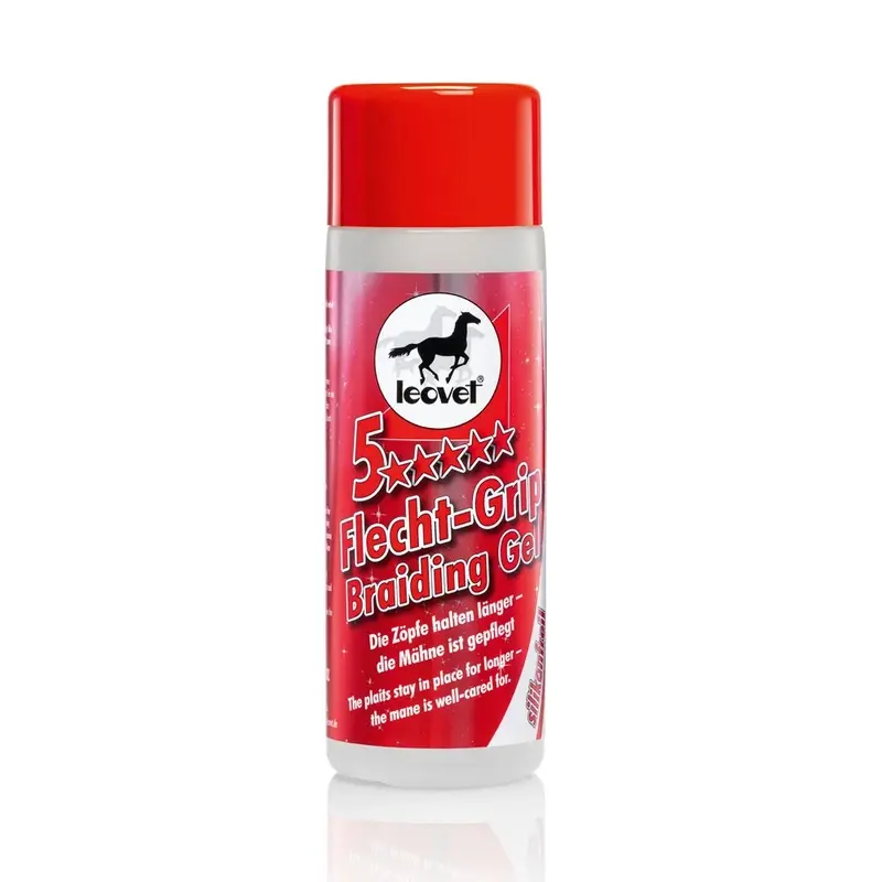 Leovet Unisex Black 5 Star Braiding Gel