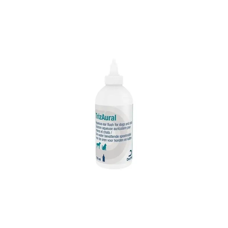 Dechra Limited Trizaural Antibacterial Ear Cleanser Solution For Dogs And Cats