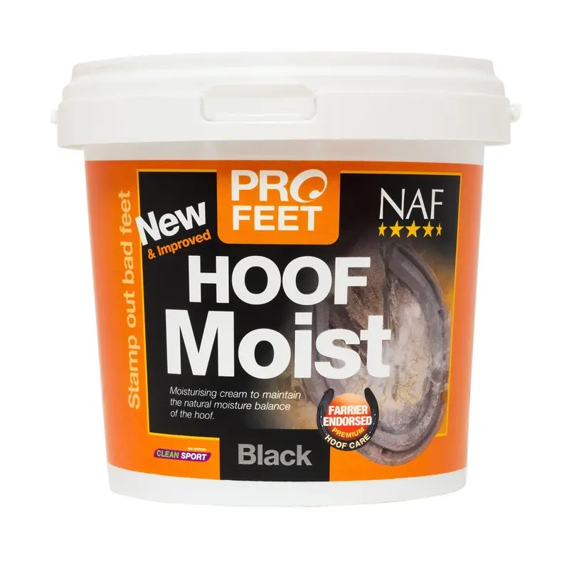 Naf Unisex Pro Feet Hoof Moist Cream -  Black 900G
