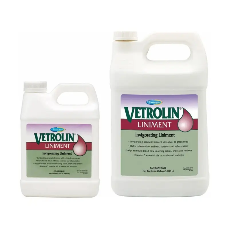 New Farnam Vetrolin Liniment Liquid Green Size 5