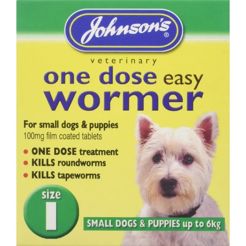 New Johnsons Veterinary Johnsons Vet Easy One Dose Wormer, B051*Ni Size 1