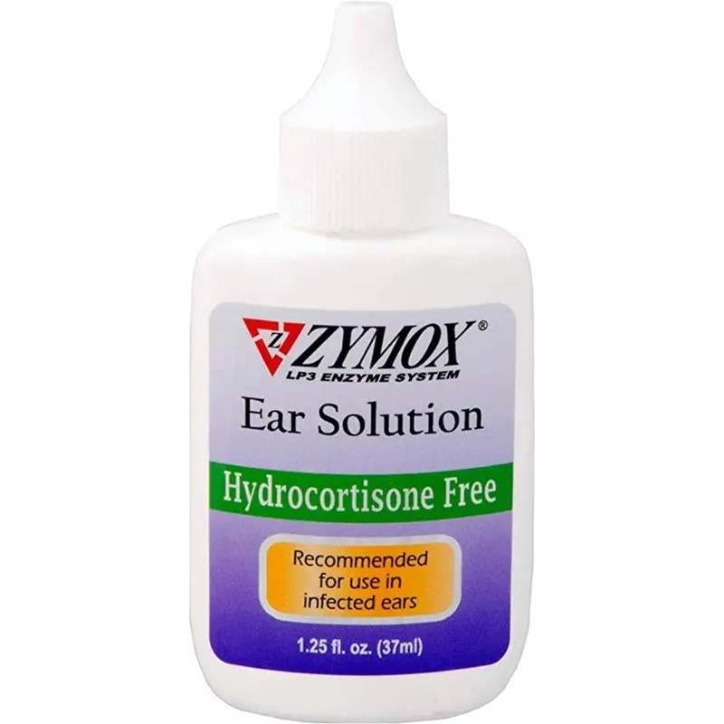 Zymox Ear Solution - Hydrocortisone Free
