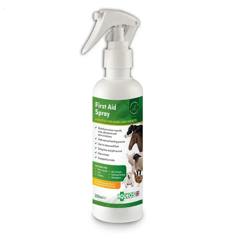 Aqueos First Aid Spray For Animals 200Ml
