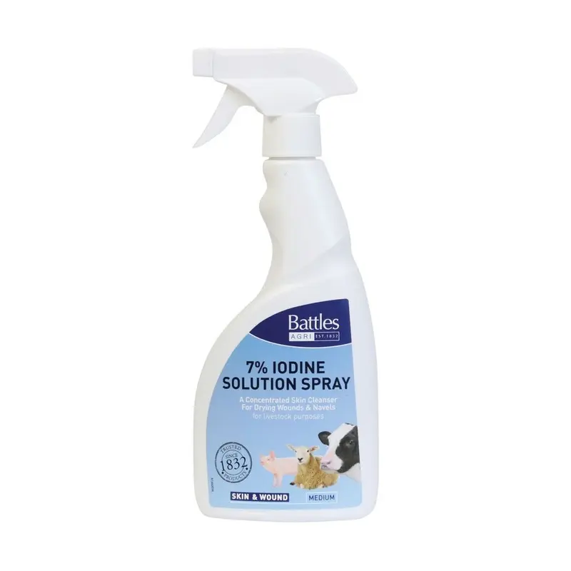 Battles 7% Strong Iodine Solution - Spray 500Ml