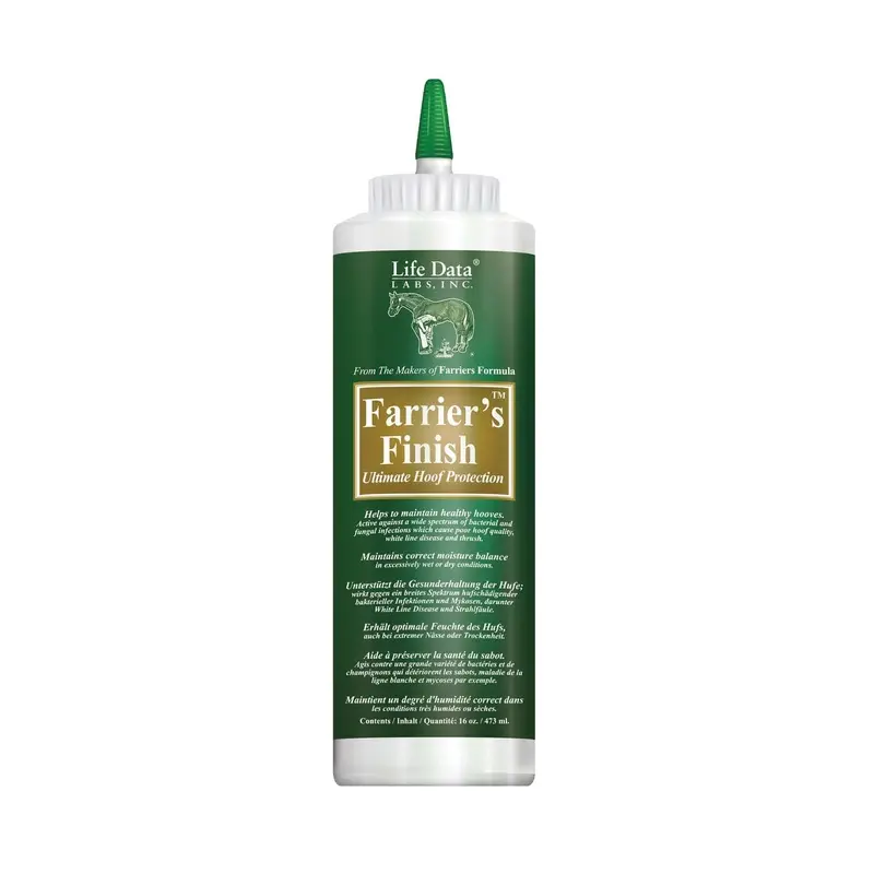 Battles Unisex Life Data Farriers Finish - White 473Ml