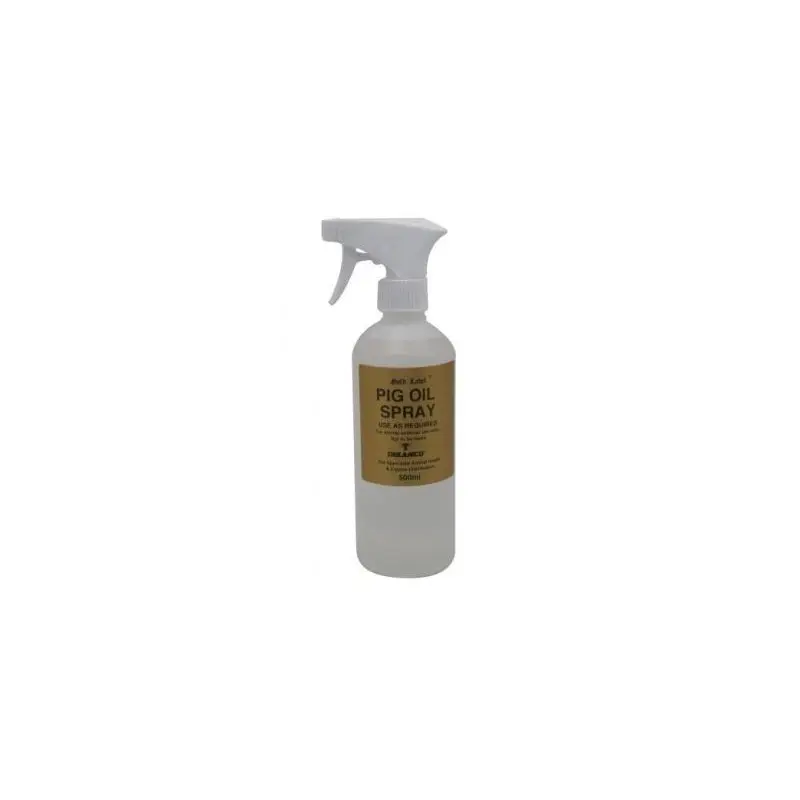 Label Pig Oil Spray - Gold 500Ml