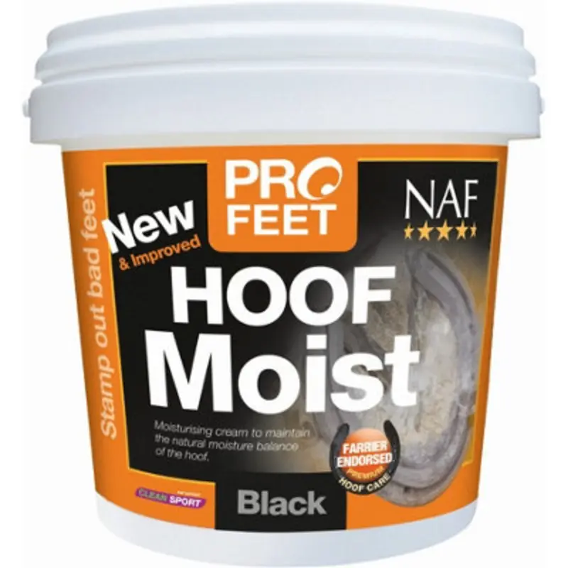 B&Q Black Naf Pro Feet Hoof Moist (900G) 900G