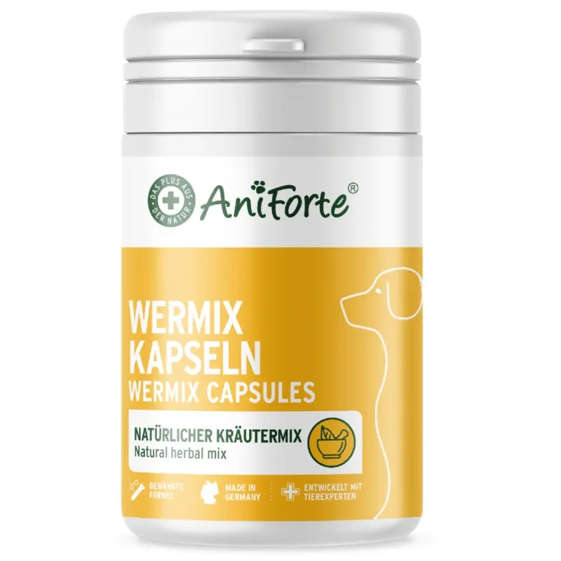 Aniforte Uk Aniforte Wermix Capsules For Dogs - 50 Capsules