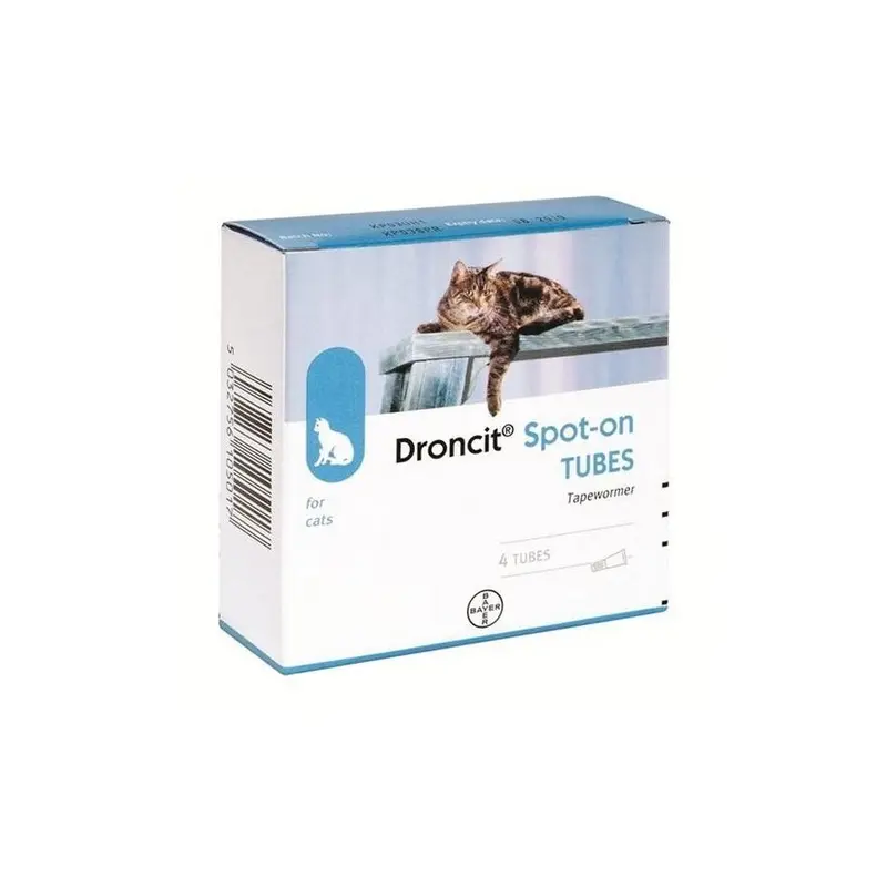 Droncit Liquid Spot On For Cats Size 4