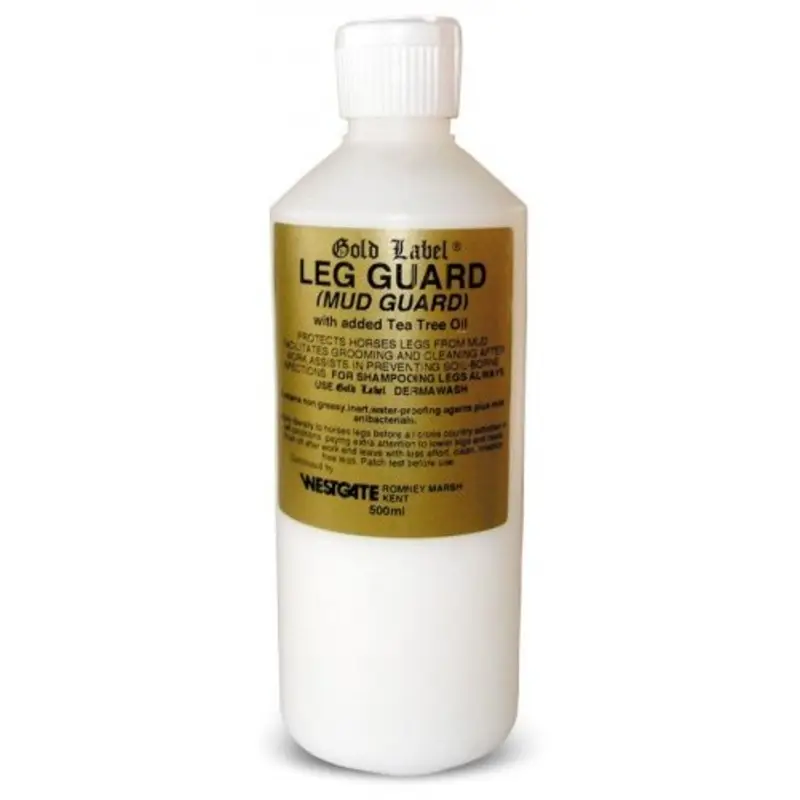 Label Leg Guard For Horses - Litre Bottle Gold Size 2