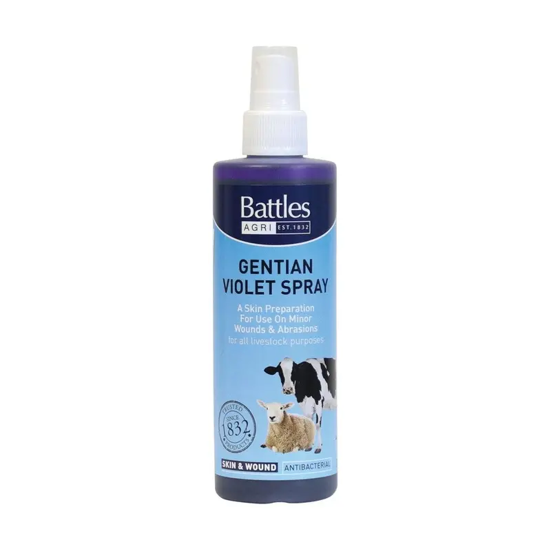 Battles Gentian Violet Spray - Spray Purple 240Ml