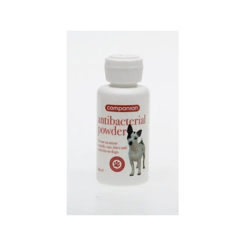 Companion Wound Treatments - Antibacterial Powder - Bottle Cream 20G