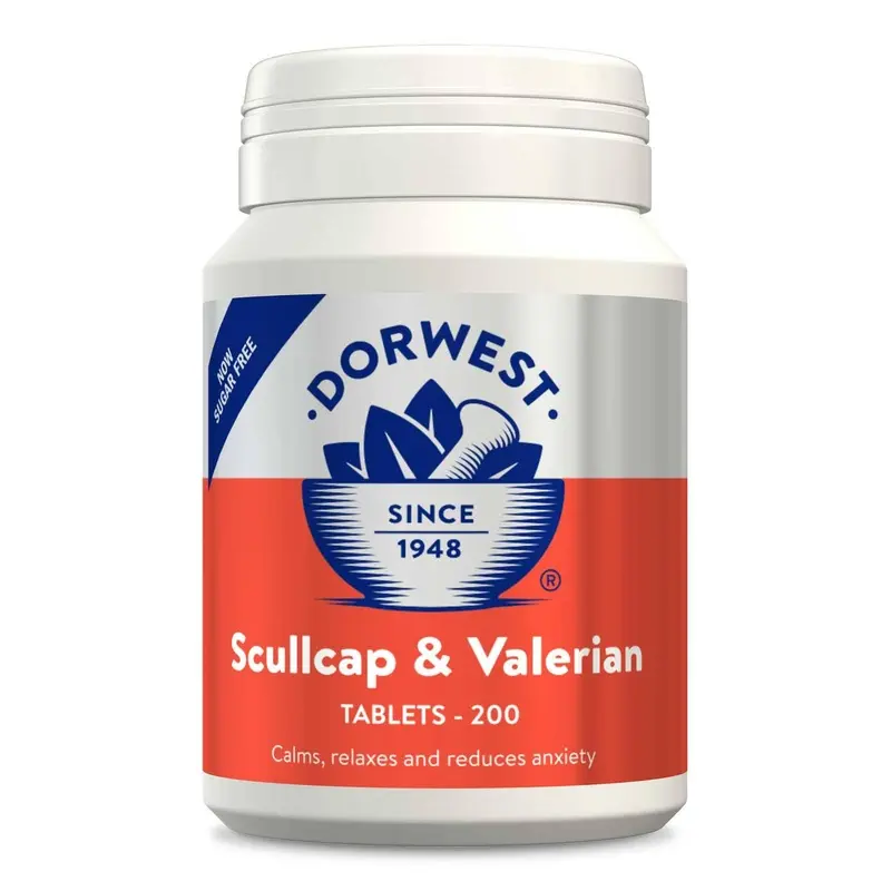 Dorwest Scullcap And Valerian Tablets - Pack Of 200