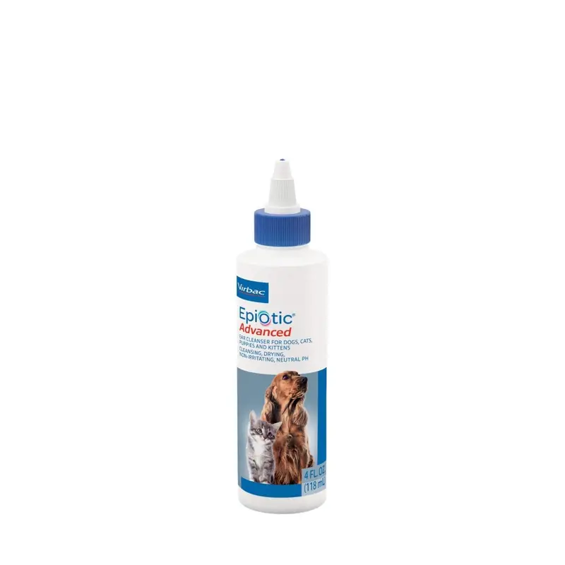 Virbac Epi-Otic Ear Cleaner For Cats & Dogs 125Ml