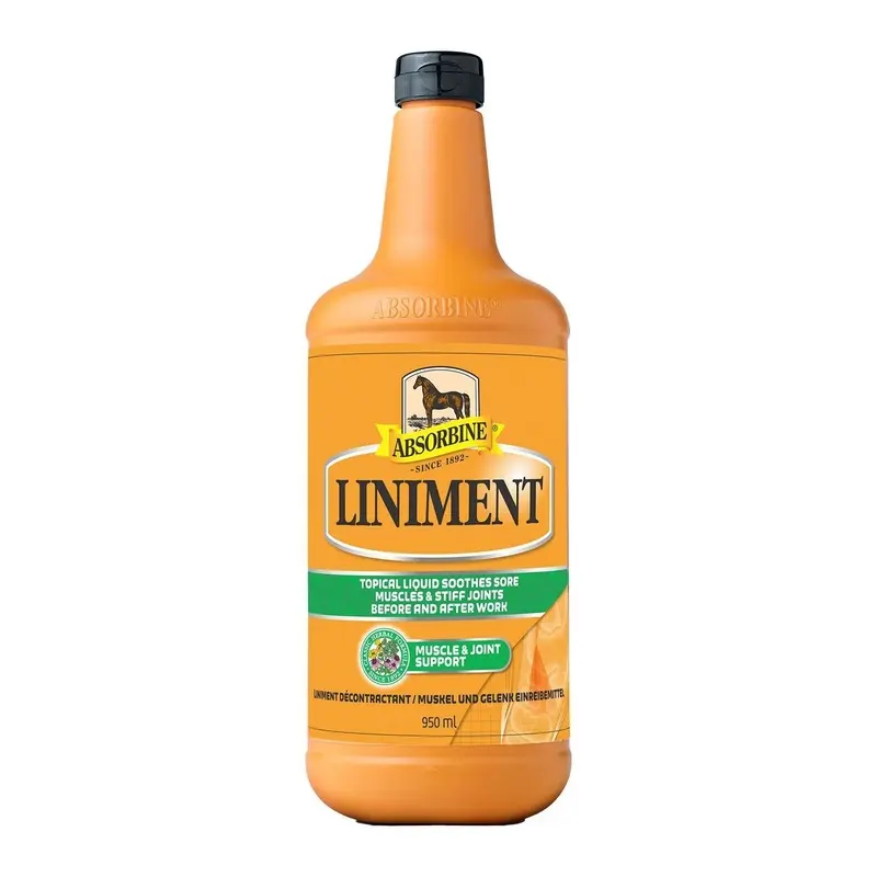 Absorbine Muscular Soreness Embrocation For Horses - Liquid - Bottle 950Ml
