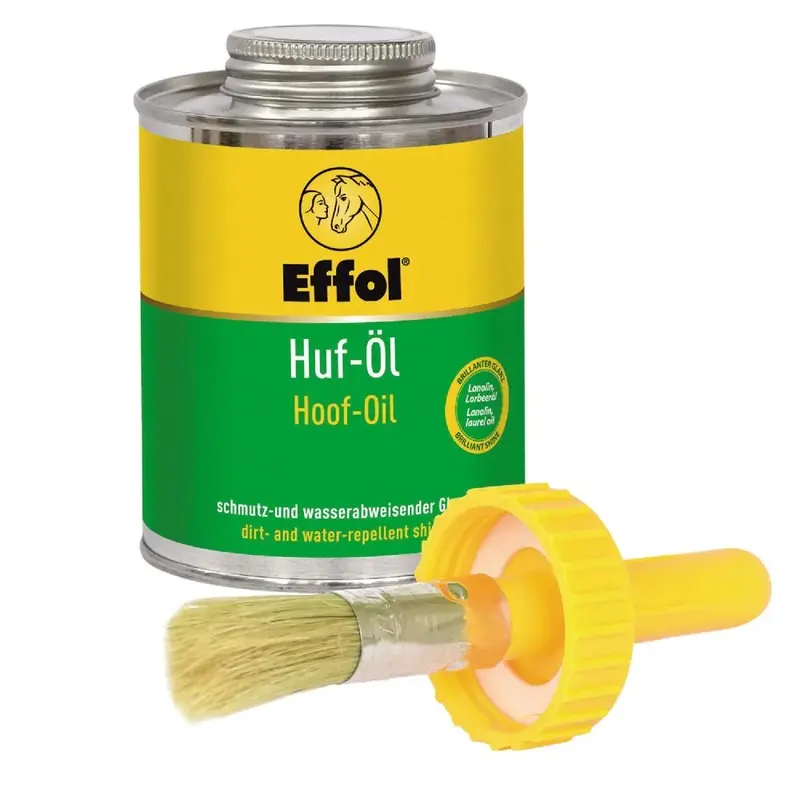 Effax/Effol Unisex Black Effol Hoof Oil And Brush