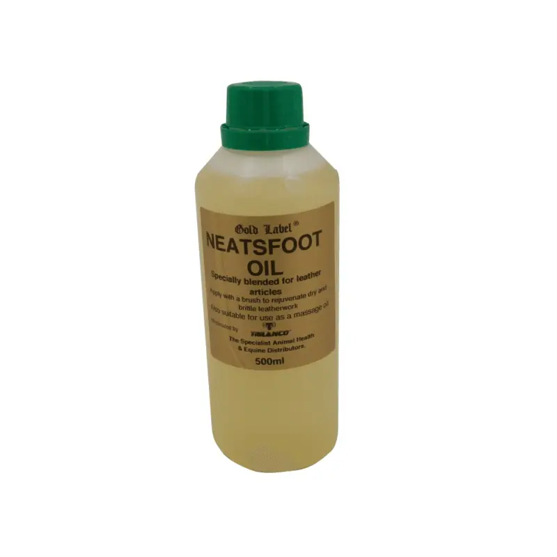 Gold Label - Neatsfoot Oil: 500ml Size: 500ml