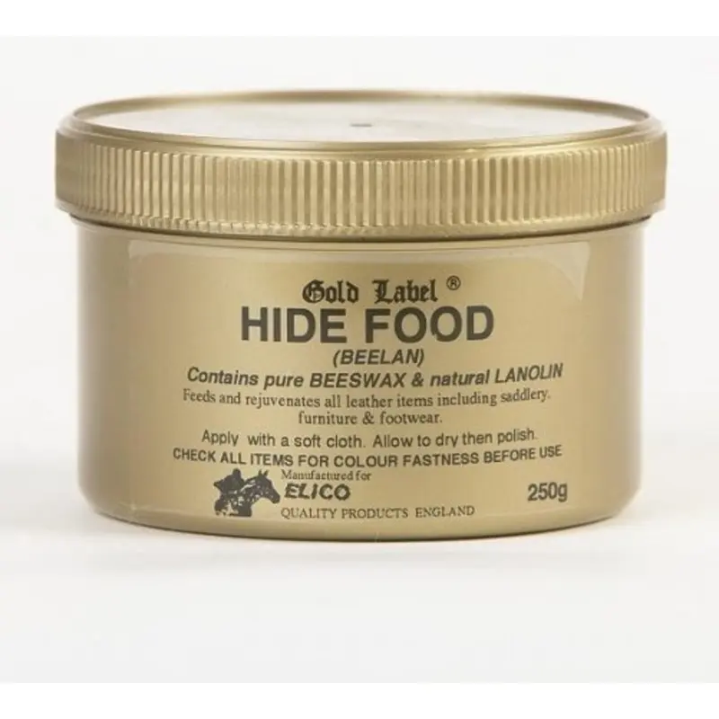 Label Hide Food - Tub Gold 1Kg
