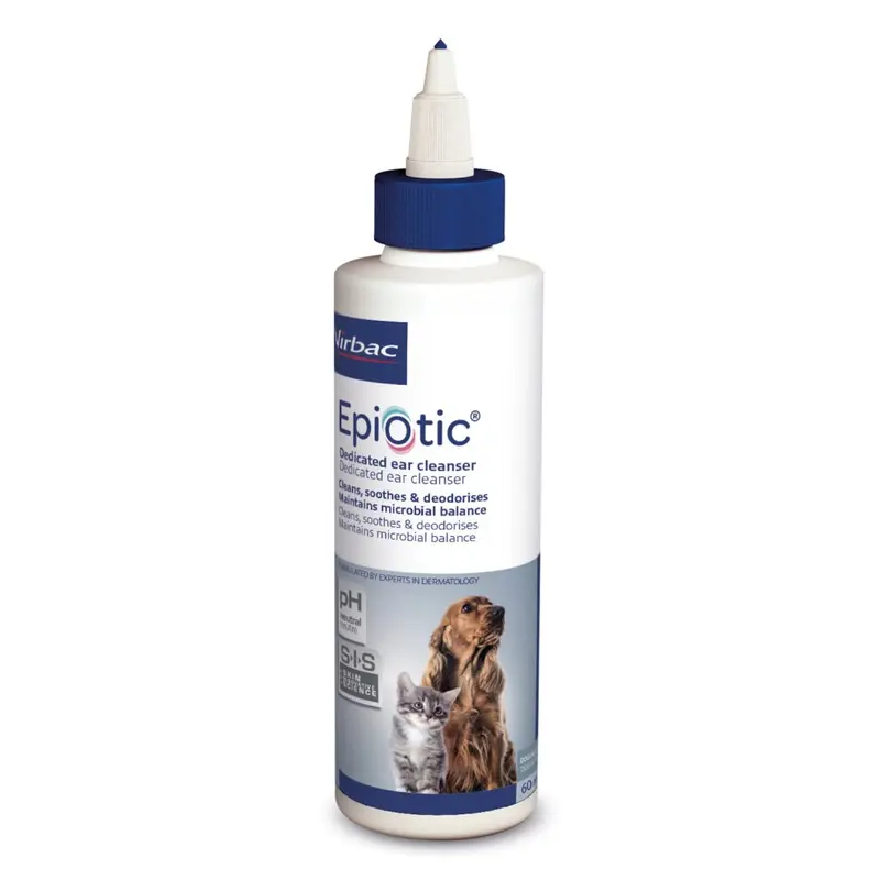 New Virbac Epiotic Ear Cleaner - 60 Ml [307565] 307565